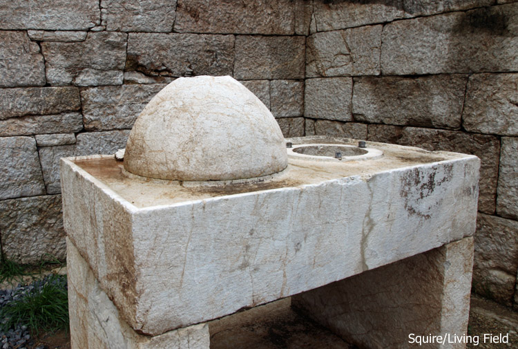 Measuring table at Messene (Squire)